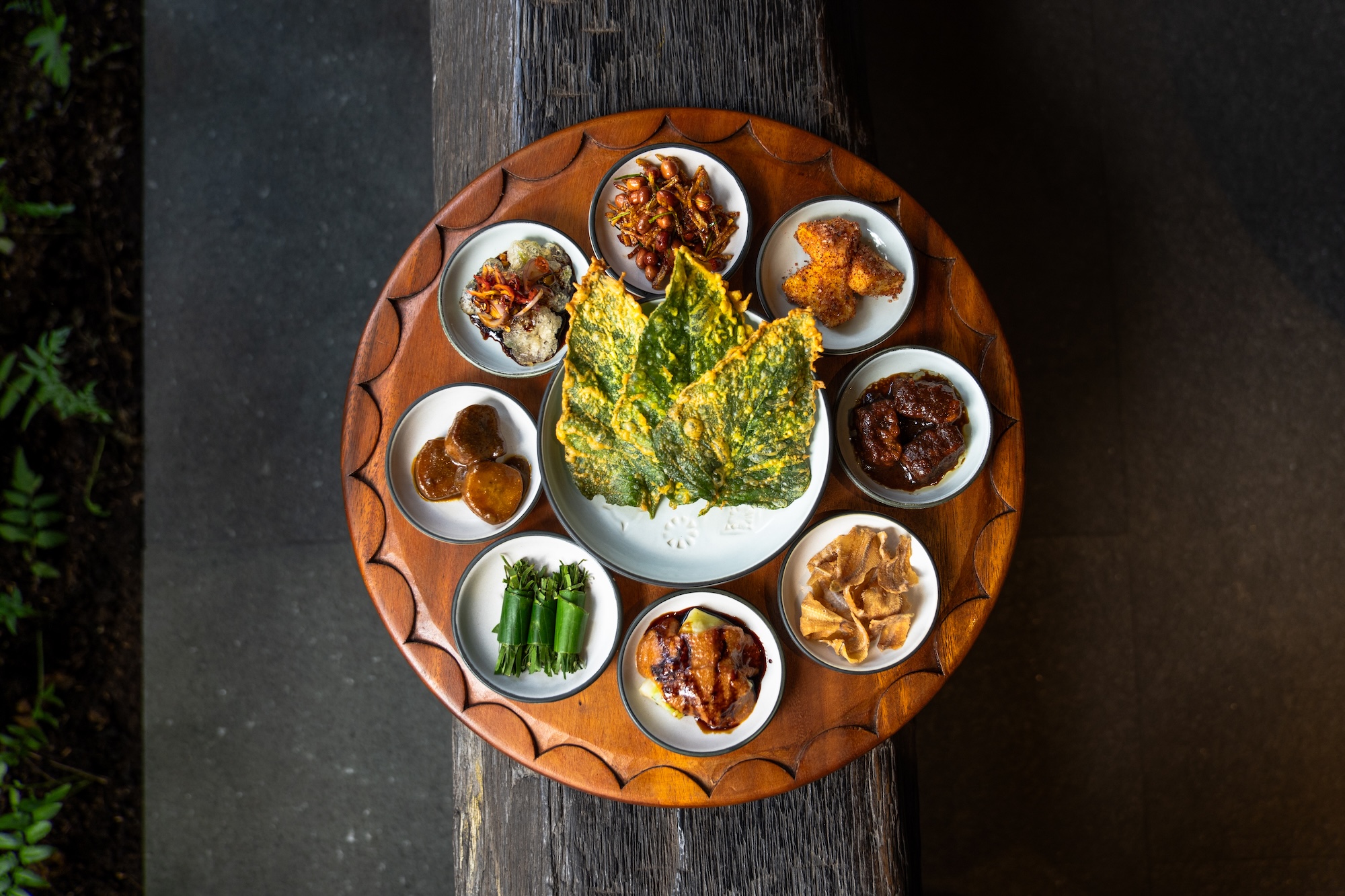 Beautifully presented food